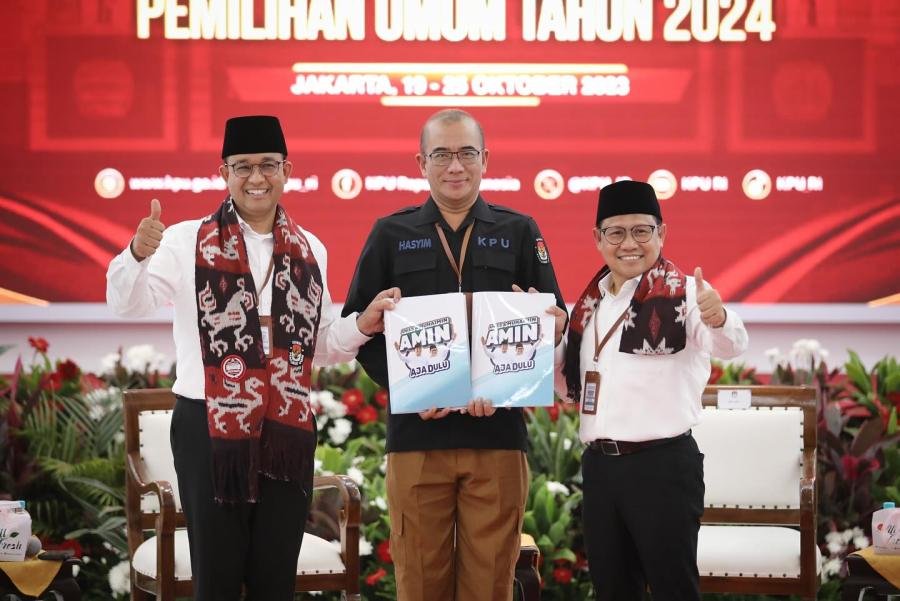 Usai Daftar di KPU, Anies Baswedan Ajak Gaspol 1 sekarangaja
