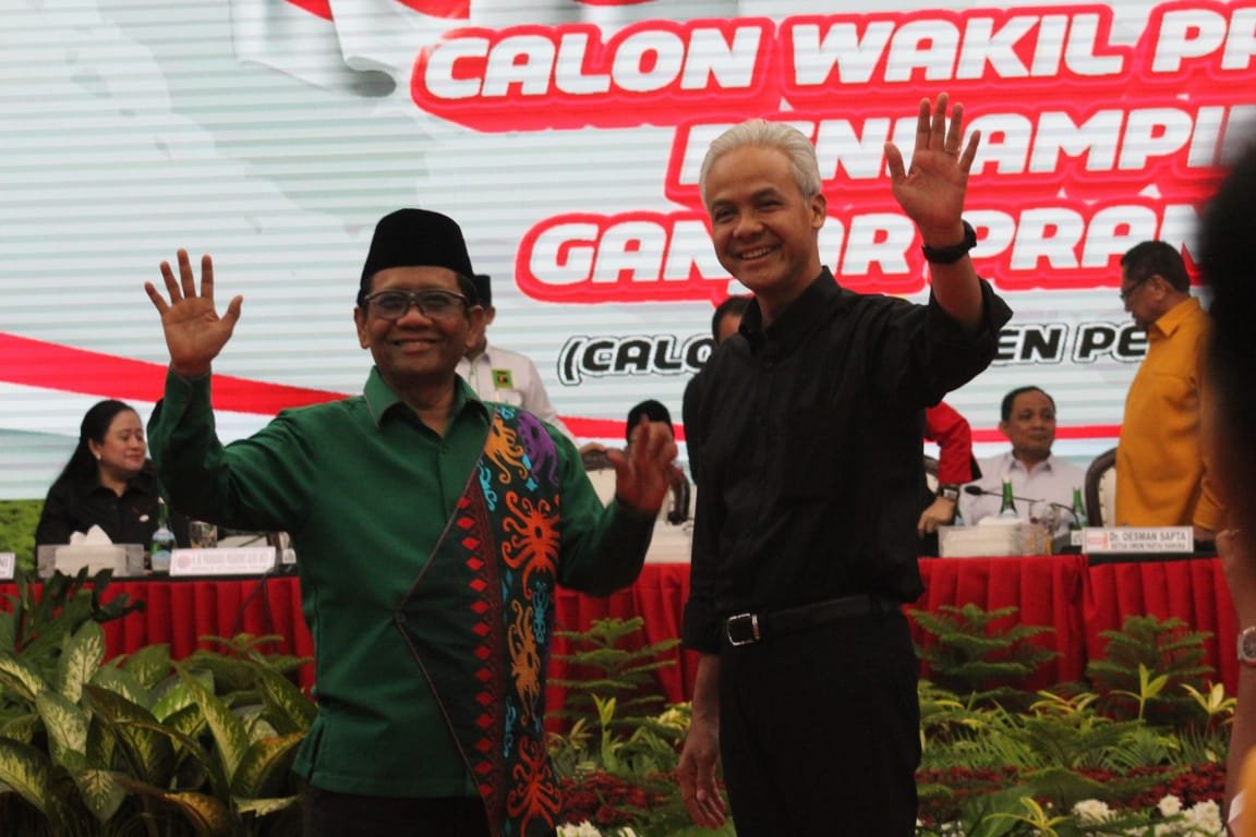 Resmi, Mahfud MD Jadi Cawapresnya Ganjar 1 sekarangaja