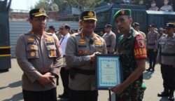 Apresiasi Kapolresta Malang Kota untuk Dua Prajurit TNI AD 16 sekarangaja