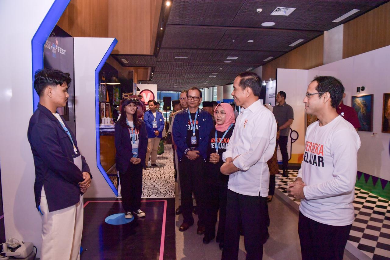 Jokowi Apresiasi Gelaran Vokasifest x Festival Kampus Merdeka 1 sekarangaja
