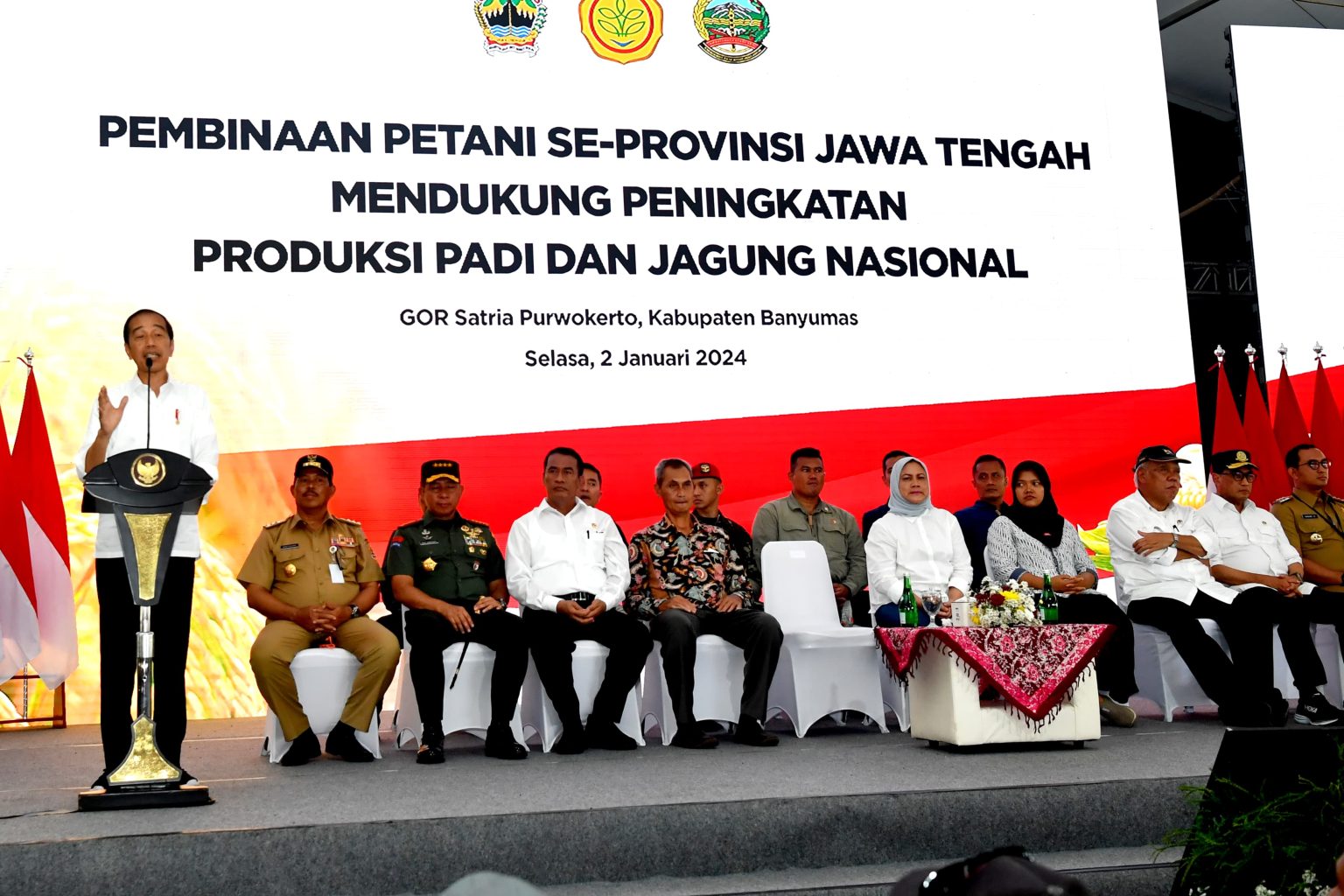 Presiden Jokowi Apresiasi Peran Petani Tingkatkan Produksi Jagung 1 sekarangaja