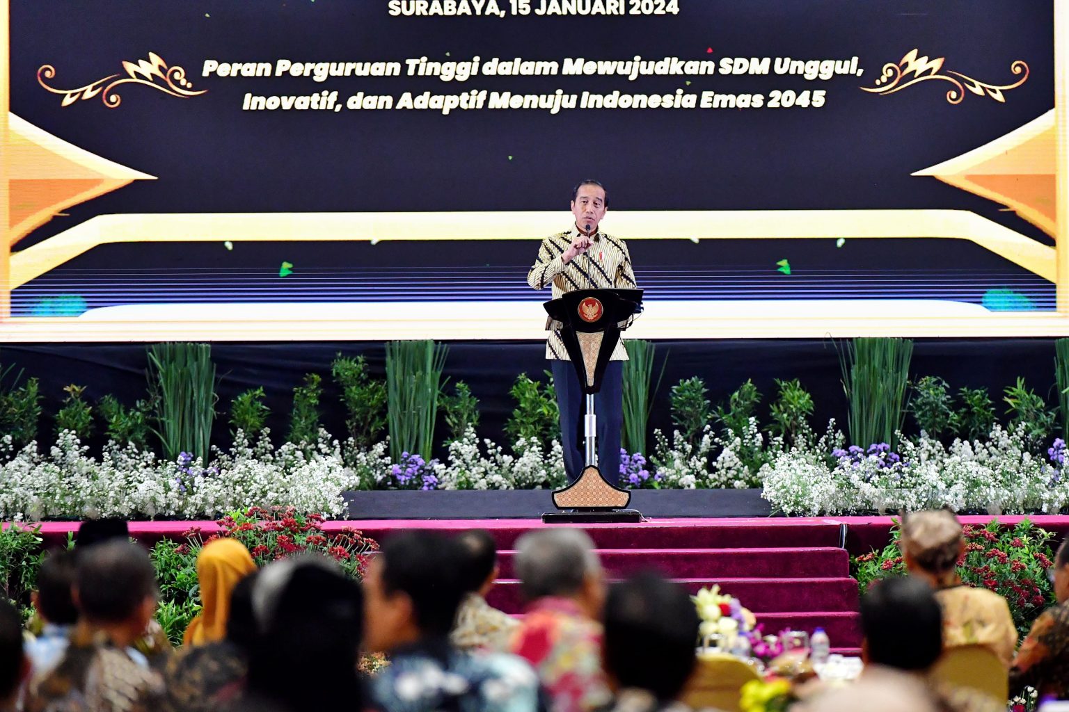 Presiden Tekankan Peran Strategis Perguruan Tinggi Cetak SDM Unggul 1 sekarangaja