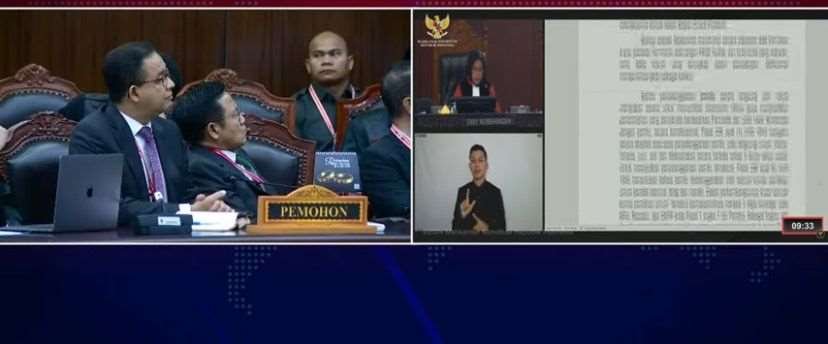 MK Tolak Gugatan Keseluruhan Sengketa PHPU Presiden 2024 1 sekarangaja