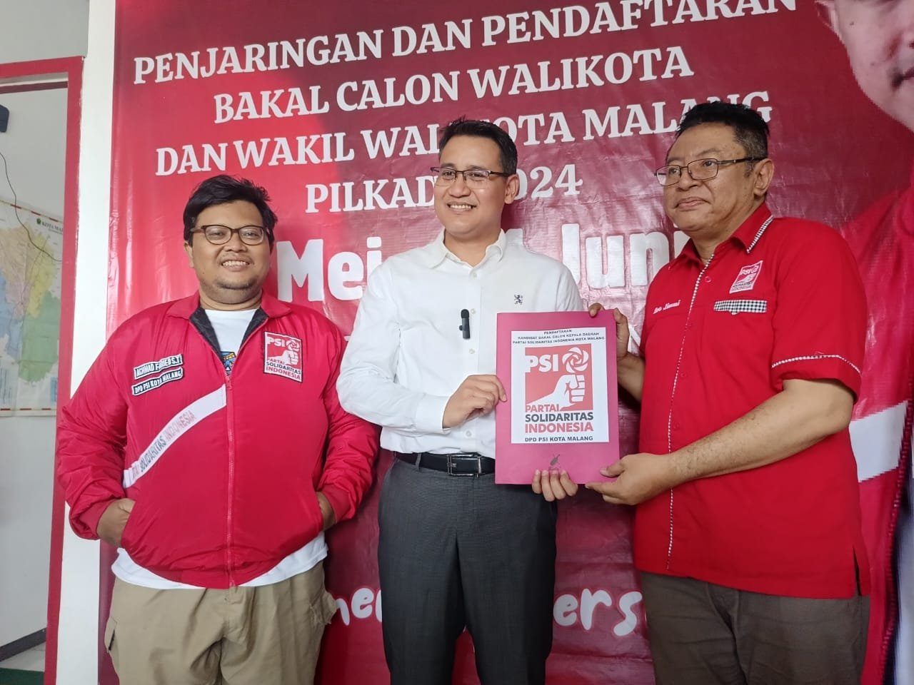 Ini Dua Bakal Calon Wali Kota Malang Daftar di PSI 1 sekarangaja