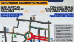 Lalin Sekitar Balai Kota Malang Dialihkan Hari Ini dan Besok, Awas Terjebak Macet 14 sekarangaja