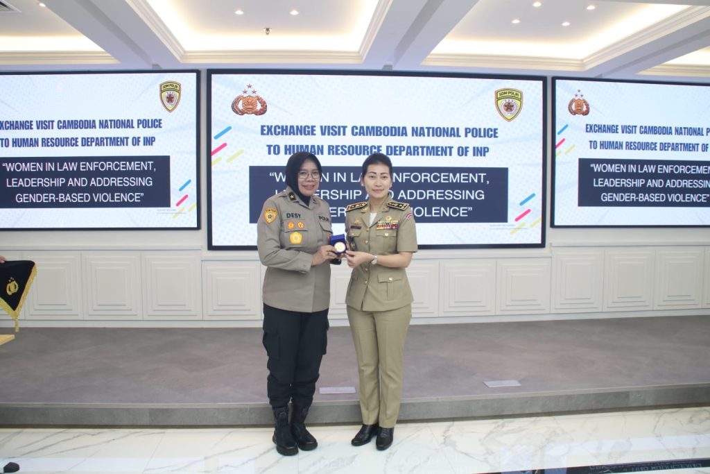 Kepolisian Kamboja Studi Banding Pemberdayaan Polwan di Polri 1 sekarangaja