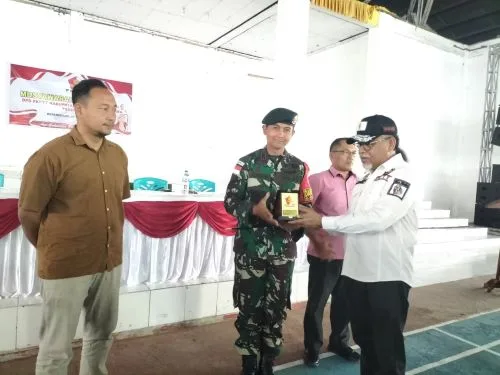 Bangun Hubungan Silaturahmi, Dansatgas Pamtas RI-RDTL Sektor Barat Hadiri Musyawarah Daerah FKPTT 1 sekarangaja