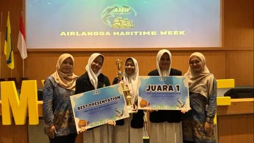 Inovasi Limbah Udang Antar MAN 1 Kudus Juara Airlangga Maritime Week 2025 1 sekarangaja