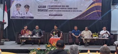 Bakesbangpol Kota Malang Gelar Diskusi Kewaspadaan Dini, Perkuat Sinergi Pencegahan Radikalisme 1 sekarangaja