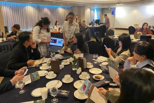 Kemenpar Fasilitasi Business Matching Industri Pariwisata RI-Korsel di IBM 2025 1 sekarangaja