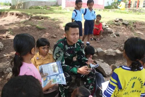 Satgas Pamtas Yonarhanud 2 Kostrad Gelar Alap Alap Smart Car, Program Unggulan Cerdaskan Anak Bangsa 5 sekarangaja