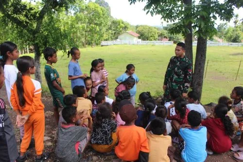 Satgas Pamtas Yonarhanud 2 Kostrad Gelar Alap Alap Smart Car, Program Unggulan Cerdaskan Anak Bangsa 4 sekarangaja
