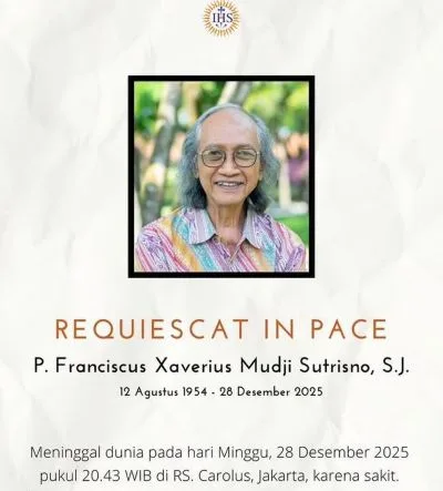 Romo Mudji SJ Tutup Usia, Selalu Dikenang sebagai Romo Budayawan, Pegiat Seni dan Sastra 1 sekarangaja