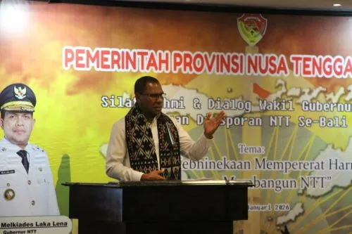 Wagub Johni Asadoma Menyapa Diaspora NTT di Bali, Bawa Pesan Menjaga Harmoni Sosial 1 sekarangaja