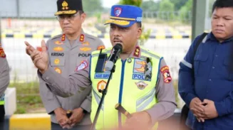 Jelang Operasi Ketupat 2026, Kakorlantas bersama Kapolda Jambi Cek Jalur Tol Bayung Lencir–Tempino 2 sekarangaja