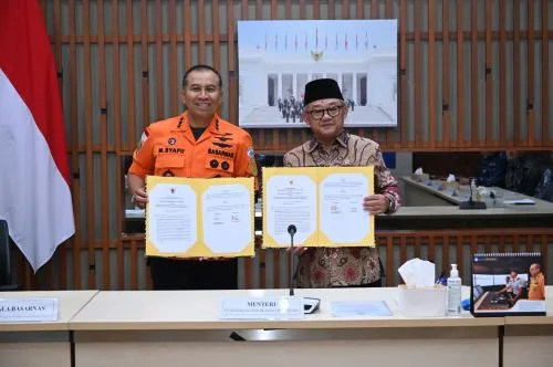 Mendikdasmen dan Basarnas MoU Edukasi Keselamatan Diri di Satuan Pendidikan 1 sekarangaja