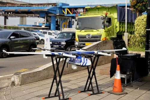 Korlantas Polri Bakal Terbangkan Pesawat Nirawak Pantau Arus Mudik Tahun Ini 1 sekarangaja