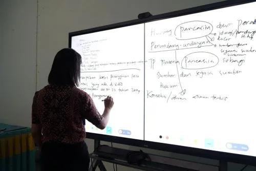 Sentuh Flores, SMASK Bhaktyarsa Maumere Kini Gunakan IFP 1 sekarangaja