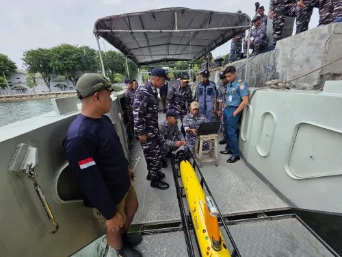Satran Koarmada II Tingkatkan Kesiapan Tindakan Perlawanan Ranjau 1 sekarangaja