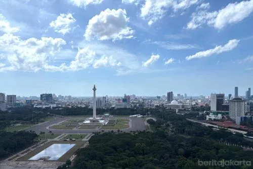 Sebagian Besar Jakarta Diprakirakan Berawan Hari Ini 1 sekarangaja