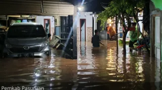 11 Kecamatan di Pasuruan Terendam Banjir, 6.650 Rumah Terdampak 2 sekarangaja