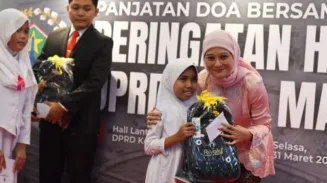 Panjatan Doa dan Santuni Anak Yatim Piatu Awali Kegiatan Peringatan HUT ke 112 DPRD Kota Malang 2 sekarangaja