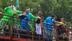 Gemabudhi dan KLH Cetak Rekor MURI Tuang 10.000 Liter Eco Enzyme di Sungai Jelentreng 7 sekarangaja