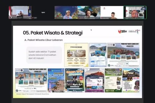 Libur Lebaran Mobilitas Masyarakat Meningkat, Kemenpar Siapkan Sejumlah Paket Wisata 1 sekarangaja