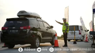 Urai Arus Balik Pemudik Tol Fungsional Japek II Selatan Difungsikan 2 sekarangaja