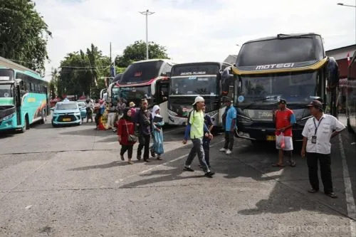 Tiga Hari Tercatat 5.539 Pemudik Berangkat dari Terminal Kalideres 1 sekarangaja