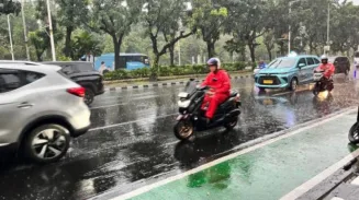Sebagian Wilayah Jakarta Diprediksi Hujan saat Idulfitri Hari Ini 2 sekarangaja