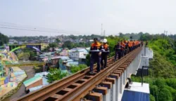 PT KAI Cek Perlintasan Stasiun Kotabaru Malang hingga Stasiun Malang Kota Lama 7 sekarangaja