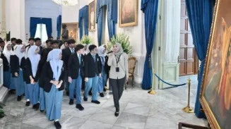 Serunya Anak-Anak Sekolah Berkunjung ke Istana Negara 2 sekarangaja