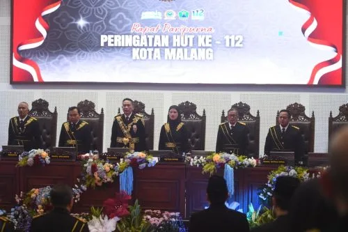 DPRD Kota Malang Gelar Rapat Paripurna HUT ke 112 Kota Malang, Komitmen Kuatkan Kolaborasi Eksekutif-Legislatif 1 sekarangaja