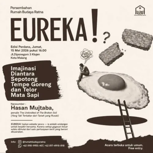 Program "EUREKA!" Diluncurkan Hari Ini, Rumah Budaya Ratna Ajak Publik Menyelami Imajinasi Futuristik 1.500 Halaman 1 sekarangaja