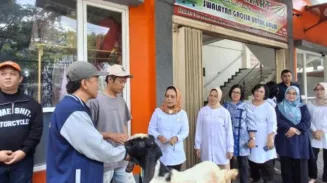 Kopmen SBW Jatim Malang Kurban Belasan Ekor Kambing, Maknai Iduladha Ikhlas Gotong Royong untuk Sesama 2 sekarangaja