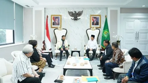 Menag Audiensi dengan Ormas Katolik, Ini yang Dibahas 1 sekarangaja