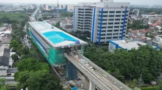 Keamanan Proyek LRT Pioritas Gubernur DKI Jakarta, Targetnya Beroperasi Agustus 2026 2 sekarangaja