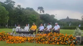 Puncak Perayaan Waisak Tahun Ini Dipusatkan di Candi Borobudur 2 sekarangaja