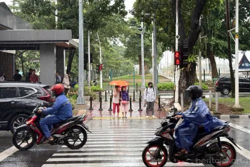 Hari Ini Jakarta Diprakirakan Hujan 1 sekarangaja