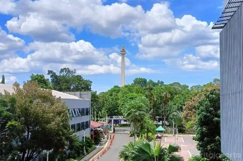 Langit Jakarta Cerah Berawan Hari Ini 1 sekarangaja