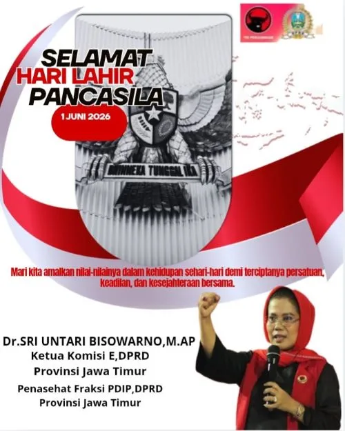 Peringati Hari Lahir Pancasila, Ini Pendapat Dr Sri Untari 1 sekarangaja