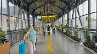 Selama Libur Panjang Hampir 50 Ribu Penumpang Naik dan Turun di Stasiun KA Malang 2 sekarangaja