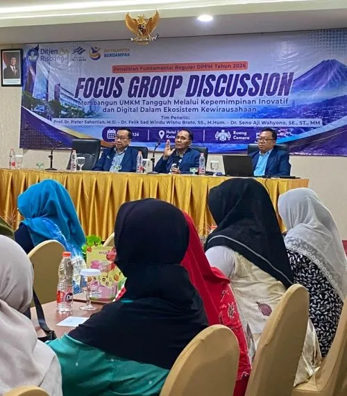 FGD Tim Peneliti Ma Chung Bersama Pelaku UMKM Kabupaten Malang Bangun UMKM Tangguh 1 sekarangaja