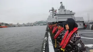 Tiba di Vladivostok, KRI I Gusti Ngurah Rai-332 Siap Ikut Latma ORRUDA 2026 2 sekarangaja