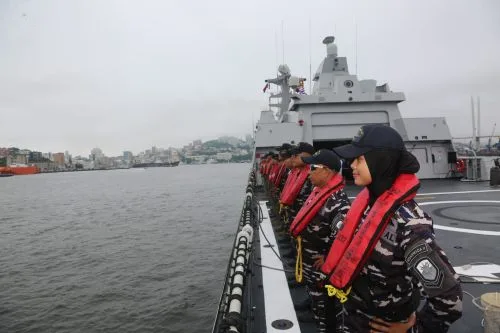 Tiba di Vladivostok, KRI I Gusti Ngurah Rai-332 Siap Ikut Latma ORRUDA 2026 1 sekarangaja