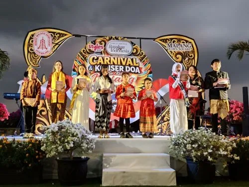 FKAUB Malang Apresiasi Carnival & Konser Doa Lintas Agama di Matos 1 sekarangaja