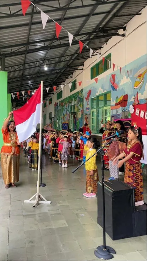 HUT ke 81 Kemerdekaan RI di KB & TKK Santo Yusup Malang Bangga Jadi Anak Indonesia 1 sekarangaja