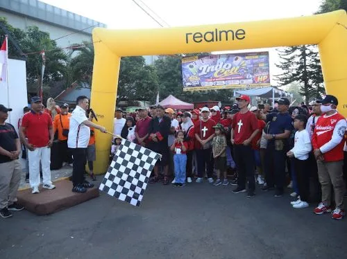 Meriahnya Jalan Sehat Kalirejo Lawang Kabupaten Malang 1 sekarangaja