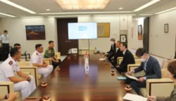 Komandan KRI GNR-332 Gelar Courtesy Call Pejabat Pemerintahan dan Militer di Yokosuka Jepang 7 sekarangaja